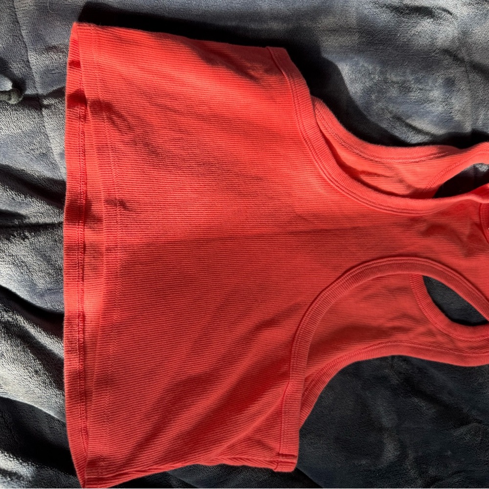 ALO Yoga Aspire Tank
Color: Candy Orange/White Crop Top size medium - Picture 3 of 3